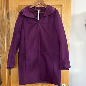 lululemon athletica Deep Purple Trench Coat